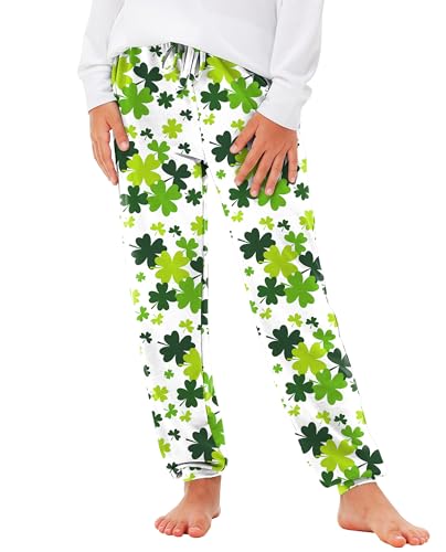 Image of Deerose 4th of July Pants American Flag Drawstring Sweatpants with Pockets 5-14 Years
