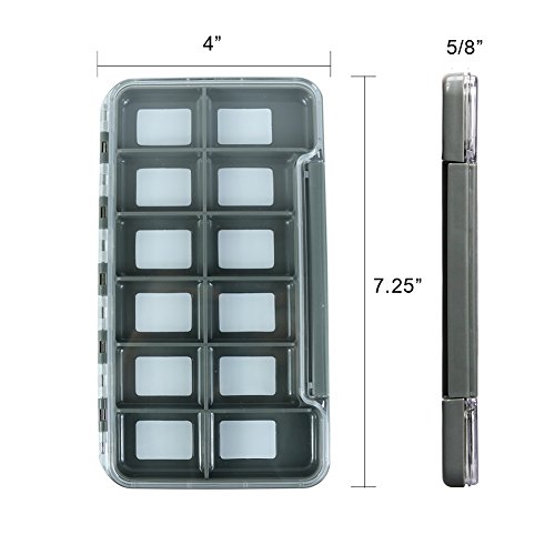 Elixir Outdoor Fishing Fly Fish Fishing Lure Lures Spoon Hook Bait Tackle Storage Box Case - Thumbnail 4