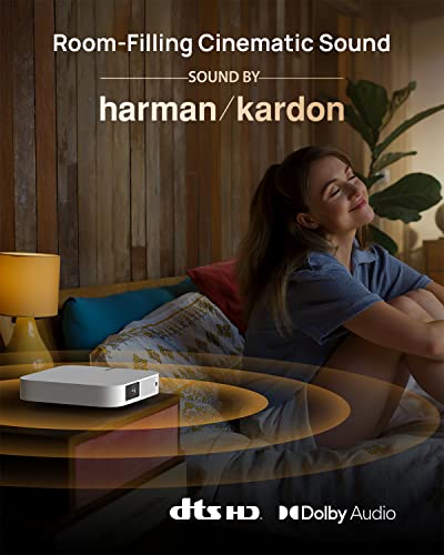 XGIMI Elfin Mini-projector Ultracompact 1080P draagbaar, 4K-invoer ondersteund 600 ISO Lumen, Harman Kardon-luidspreker, autofocus ISA-technologie Android TV 10.0, draadloos casten WiFi Bluetooth - Image 5