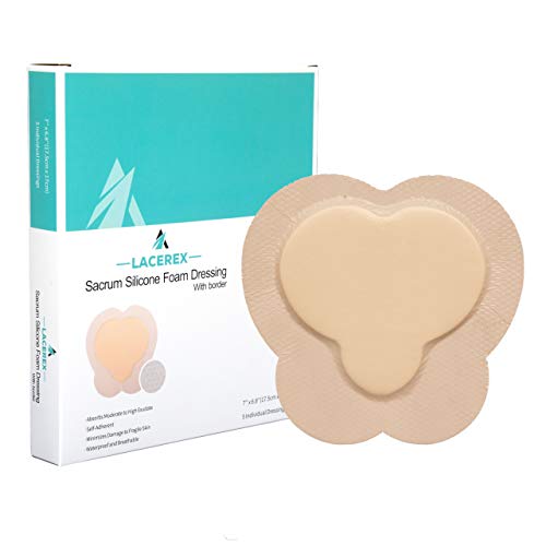 Sacrum Bordered Silicone Foam Dressing for Wound Care 7