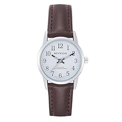 Silver Case with White Dial