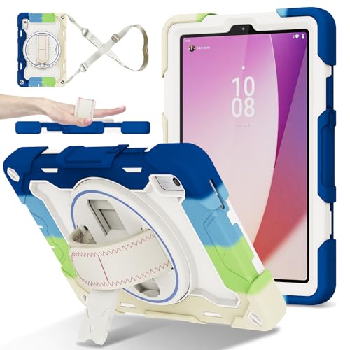Coque antichoc Lenovo Tab M9 avec support rotatif 360° et bandoulière