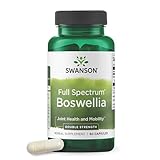 Swanson Double Strength Boswellia Serrata Ayurvedic Joint Supplement for Active Adults Seeking Flexibility and Mobility Support - 800 mg (60 Capsules)