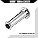 Hihaha Mirror Hinge Pin for BMW X1 for BMW E84 / Exterior Automotive Hinge Roller Pin/Stainless Steel / 1Pcs Silver Tone