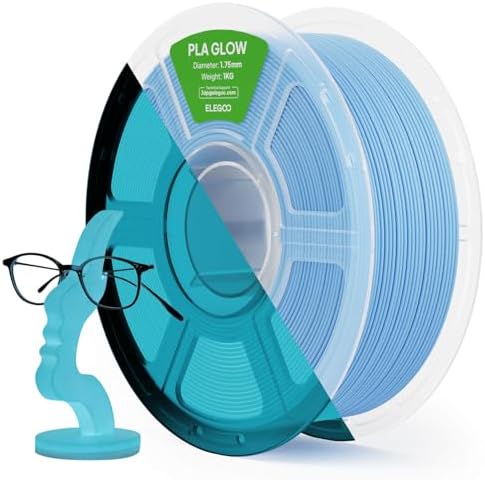ELEGOO PLA Glow Blue 1.00kg