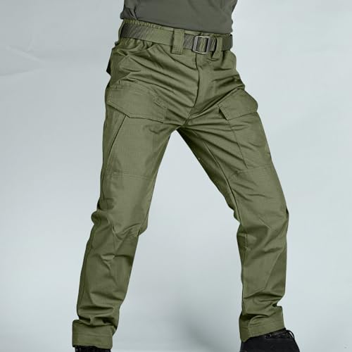 Cargo Pants for Men Lightweight Waterproof Ripstop Tactical Work Pants Stretch Quick Dry Outdoor Fishing Hiking Pant3