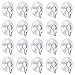 Universal PVC Suction Cup Hook - 40 Packs, Can Be Affixed to Any Smooth Surface, Practical Hanging Supplies.Office, Home, Kitchen Bathroom.