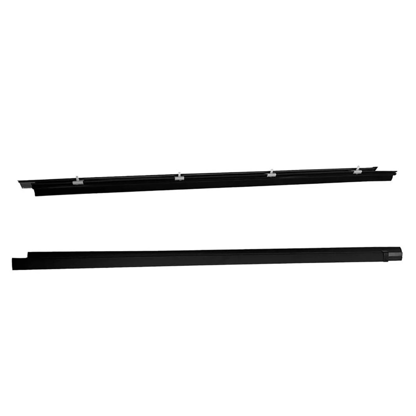 Spamfafghq One Color 2Pcs Front Door Window Weatherstrip For Toyota For Tacoma 1995-2004 Windows Glass Waterproof Sealing Molding
