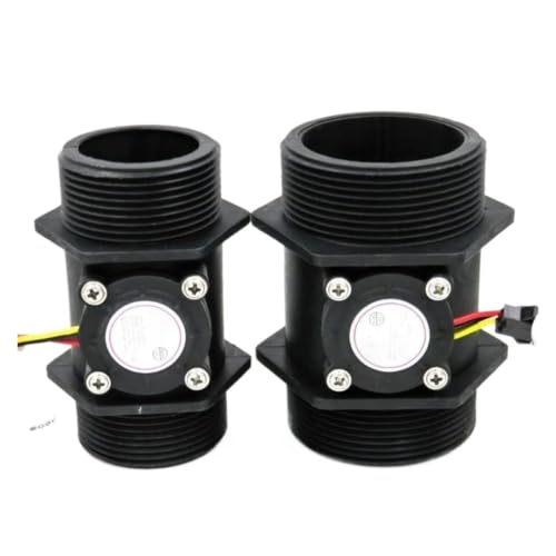 Sensor de flujo de agua DN40 contador de impulsos y caudalímetro de efecto Hall 5