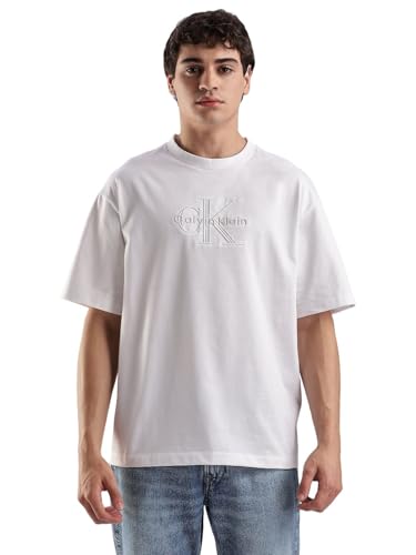 Image of Embroidered Logo Relaxed-Fit Cotton T-Shirt