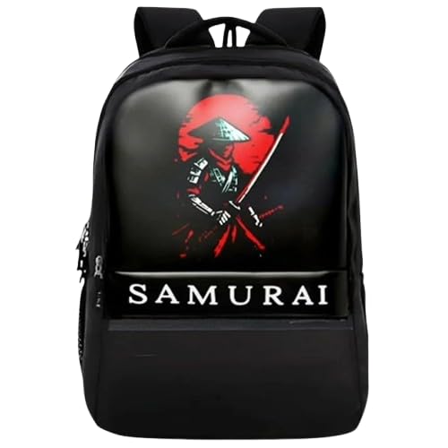 luck touch Samurai Spirit Designer Series Lightweight High-Durability School and College Backpack-picture-32