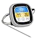 Produktbild Altsommer Barbecue Thermometer, BBQ Thermometer Für Ofen Fleischgrill Mit 6 Sonden Bluetooth Kochen Led Timer