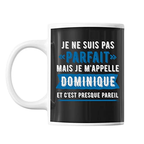 Planetee Mug prénom Dominique homme parfait