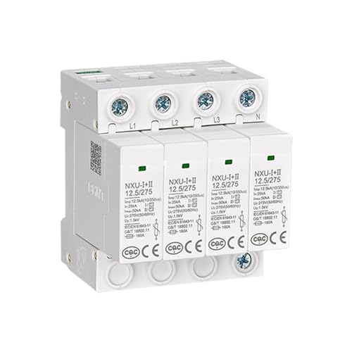 Protecteur de surtension NXU NXU-Ⅰ+Ⅱ/F 12,5/275 pour la sécurité de la maison
