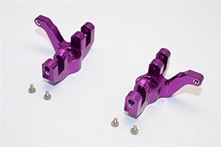GPM For HPI Savage XS Flux Upgrade Parts Aluminum Front Knuckle Arm - 1Pr Set Purple