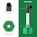 Homeslea AC Drain Line Unclogger, HVAC to PVC Pipe AC Drain Line Cleaner Tool, A/C Condensate Drain Line Cleaner Adapter, Air Conditioner Wet Vac Attachment to Evacuate and Unclog AC Drain Lines-Green