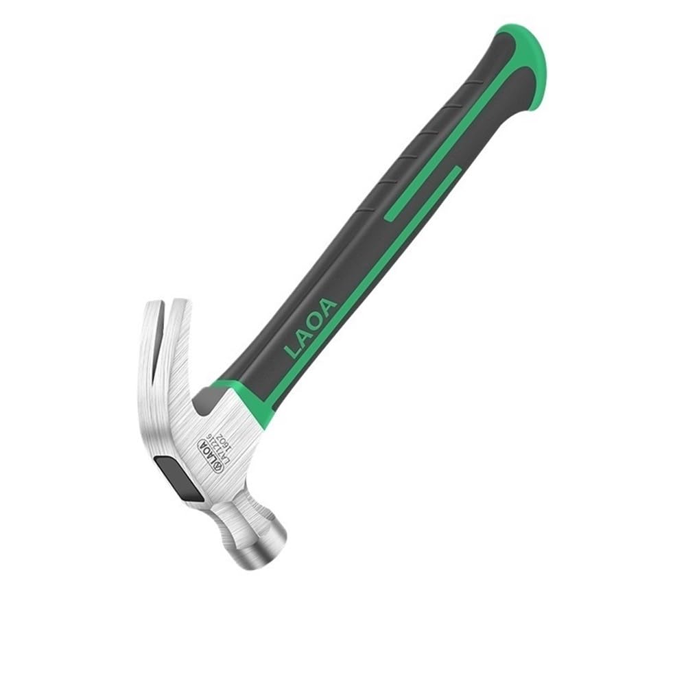 Martillo for trabajar la madera manual multifuncional grande Mango ergonómico Martillo for clavos Martillo for trabajar la madera portátil liviano Martillo universal antideslizante Martillo for clavos