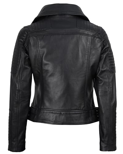 fjackets Premium Asymmetrical Women Leather Jackets - Real Lambskin Stylish Leather Jacket Womens For All Seasons4