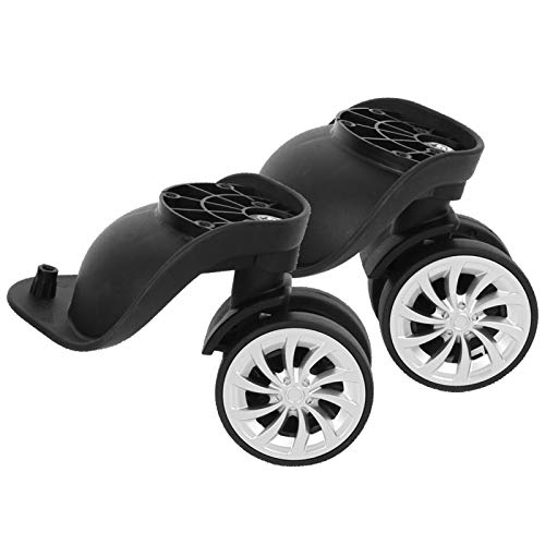 Roda de reposição de bagagem ecologicamente correta, acessório de bagagem preto, estojo para mala de