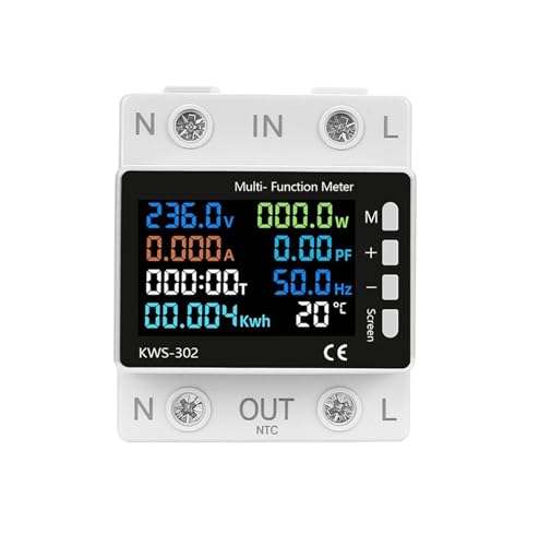 Compteur d'énergie électrique connecté KWS-302 pour sécuriser votre maison