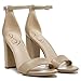 Sam Edelman Women's Yaro Heeled Sandal, Classic Nude Leather, 10.5
