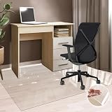 【Amazon.co.jp限定】 チェアマット HAODEMI フロアマット 透明 140*100cm 厚み1.5mm PVC 滑り止め キズ防止 床保護マット 椅子マット 防音 家具保護パッド テーブル・フロア・畳・全面保護