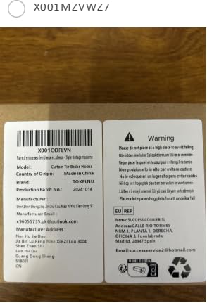 Curtain Holdbacks, A Pair Black Metal Curtain Tie Backs Hooks Decorative Medallion Wall Mounted Curtain Hold Back Modern Vintage Drapery Tiebacks Tassel Holder - Image 8