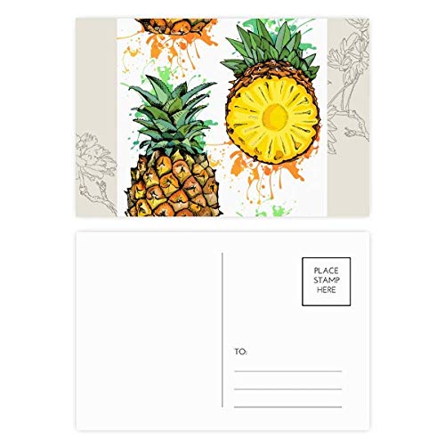 Carte postale tropicale de remerciement pour exprimer votre gratitude avec style