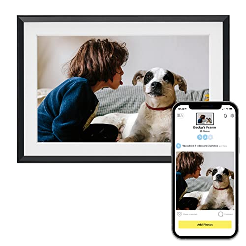 Aura-Carver-WiFi-Digital-Picture-Frame-The-Best-Digital-Frame-for-Gifting-Send-Photos-from-Your-Phone-Quick-Easy-Setup-in-Aura-App-Free-Unlimited-Storage-Gravel-with-White-Mat
