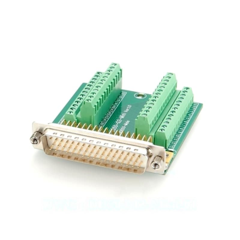 DB50 Male Connector Adapter Terminal Block D-SUB to 50-pin Port solderless Terminal Adapter no Soldering Required Splitter Board Signal Module