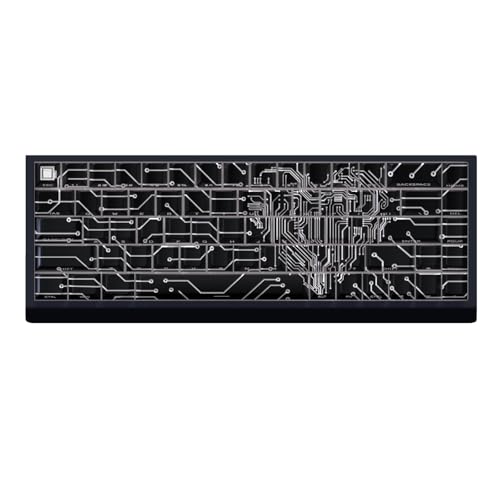 Keycaps PBT translucides 74 touches avec impression latérale durable