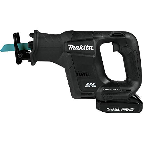Makita XRJ07R1B 18V LXT Lithium-Ion Sub-Compact Brushless Cordless Recipro Saw Kit (2.0Ah) thumbnail 2