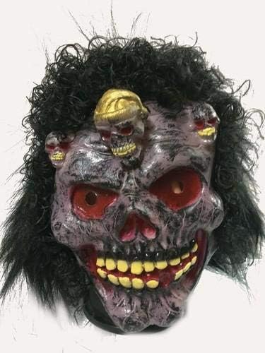 Rubber Latex Funny Scary Horror Full Face Mask for Costume Prank Party Halloween Holi Function Drama (Random) (1 Piece)