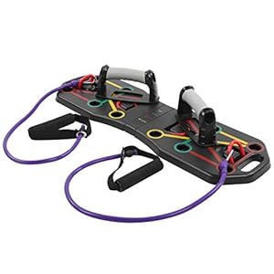 Trek aan het touw om de push-up-board-oefeningsbillen vast te maken, voor outdoor spiertraining fitnessoefening