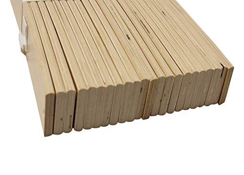 Clamaro Rollrost 90×200 cm mit gebogenen Federleisten und 22 Leisten