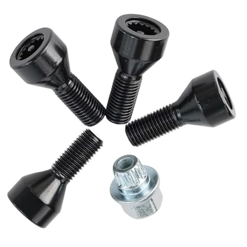 Pernos de bloqueo de ruedas M12x1.5 M14x1.25 para Serie 2 F22 Active Tourer F45 4 piezas