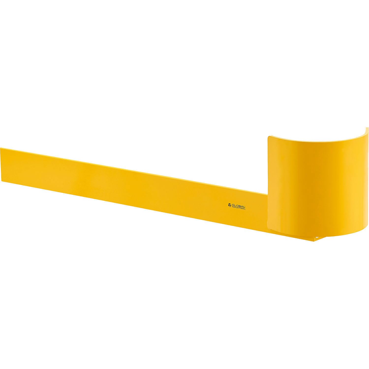 Global Industrial Pallet Rack End Protector, Right Side, 42"L, 3/8'' Thick, Yellow