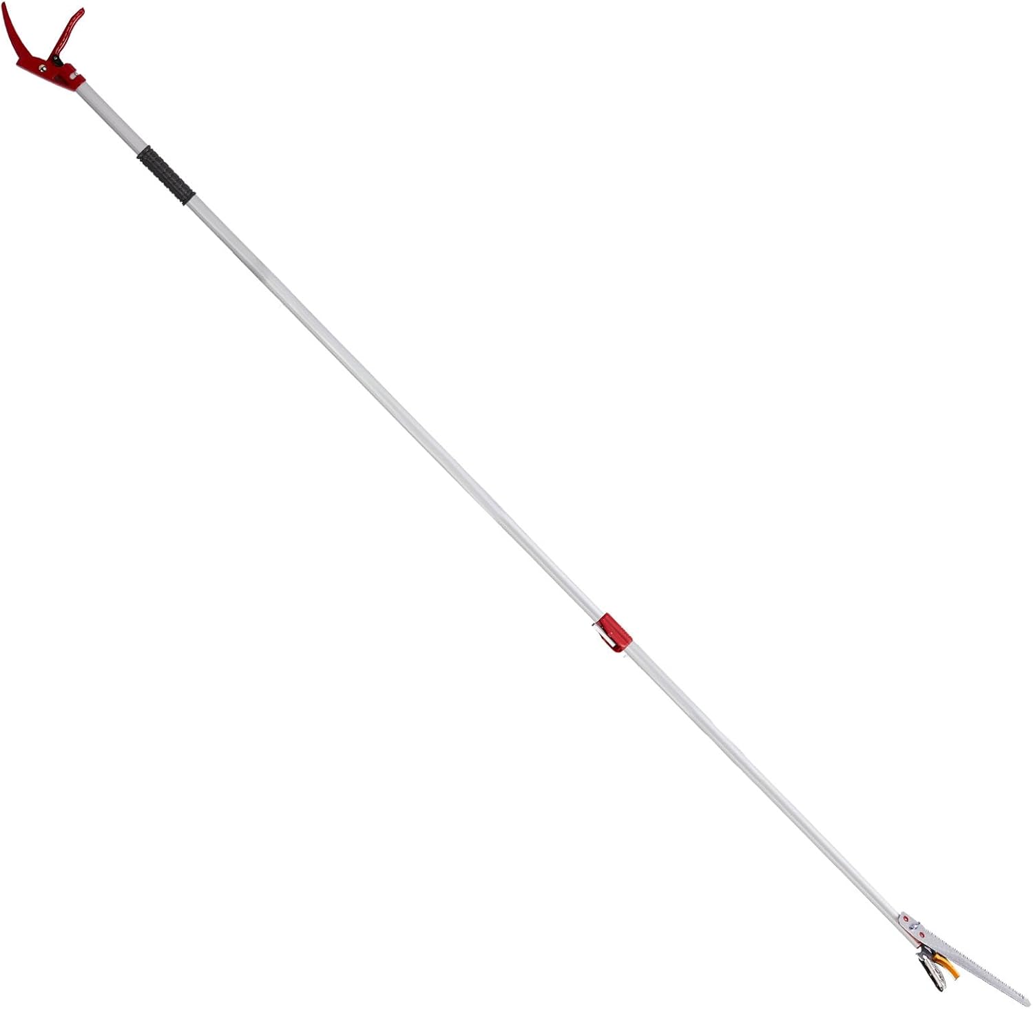 Extendable Tree Pruner,Cut and Hold Pruning Trimmer,Long Reach Pole Saw, Telescoping Fruit Picker, Branches Bypass Lopper,Lightweight Tree Trimmers Long Handle Pruner (5.9-9.8FT)