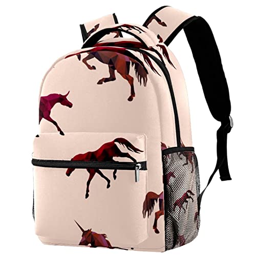 Sac à dos léger aux motifs de la forêt parfait pour vos affaires de cours au quotidien