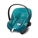 Einfache Befestigung im Auto mit ISOFIX mit Base One Isofix-Station oder ohne ISOFIX mit Fahrzeuggurt, Kombinierbar mit Kinderwagen