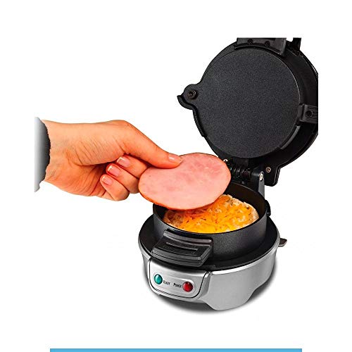 Sanduicheira Multiuso, Preta, 110v, Hamilton Beach
