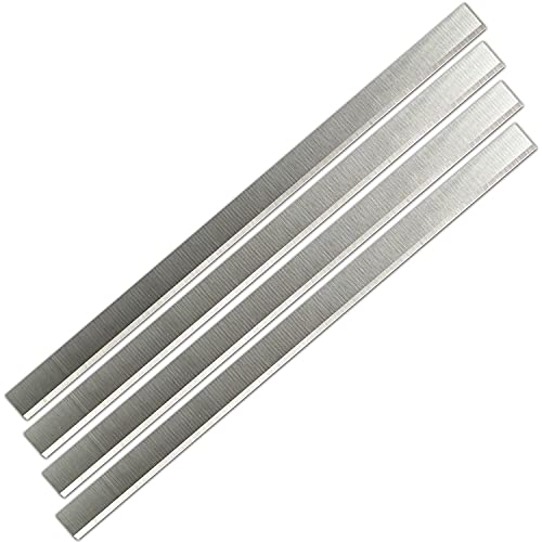 20 Inch Planer Blades Knives HSS Jointer Replacement for Grizzly G6702 G0454W Jet 208 Powermatic 209 Delta DJ-20 Dewalt Shop Fox W1754 Woodstock W163 W7147 20x 1x 1/8" 4pcs