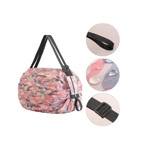 Bolsa Portatil ROSA Grande Leve Flexivel Ecologicamente Correta | GIGANTES DO BAZAR