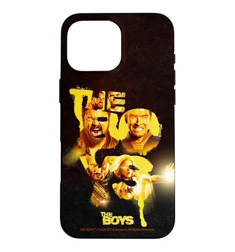 Coque iPhone 16 Pro Max The Boys Golden Cast Photo pour fan de la série