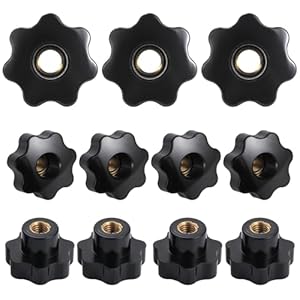 HSeaMall SNT-003 10 Stück Sterngriffmutter