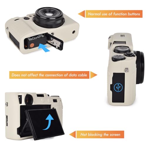 Funda de silicona para cámara FUJIFILM X100VI miniatura 5