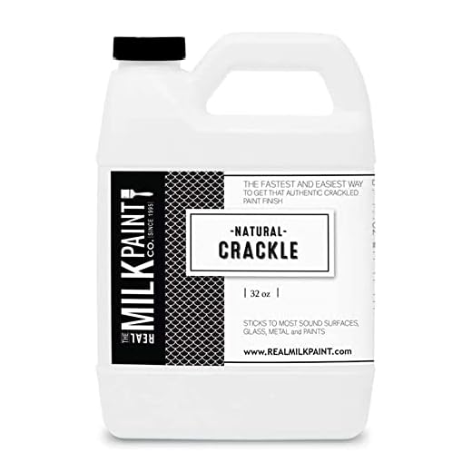 Real Milk Paint Crackle Finish 32 oz.