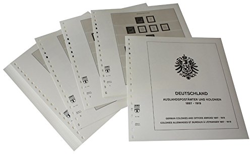 Preisvergleich Produktbild Lindner T Vordruckblätter T113 Deutschland Deutsche Auslandspostämter und Kolonien- Jahrgang 1897 bis 1919