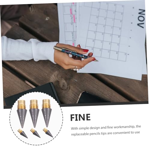 Pointes de remplacement pour crayon sans encre OSALADI en graphite - 3