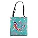 Miraculous Ladybug Aqua Pattern Tote Bag